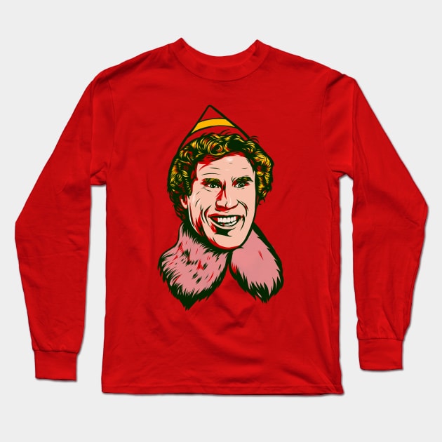 Buddy The Elf Long Sleeve T-Shirt by PaybackPenguin